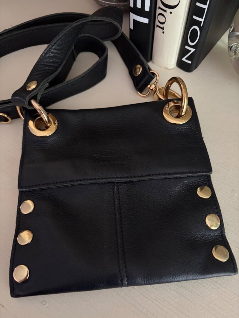 Hammitt Los Angeles Crossbody Black Small Discontinued Rare Handbag